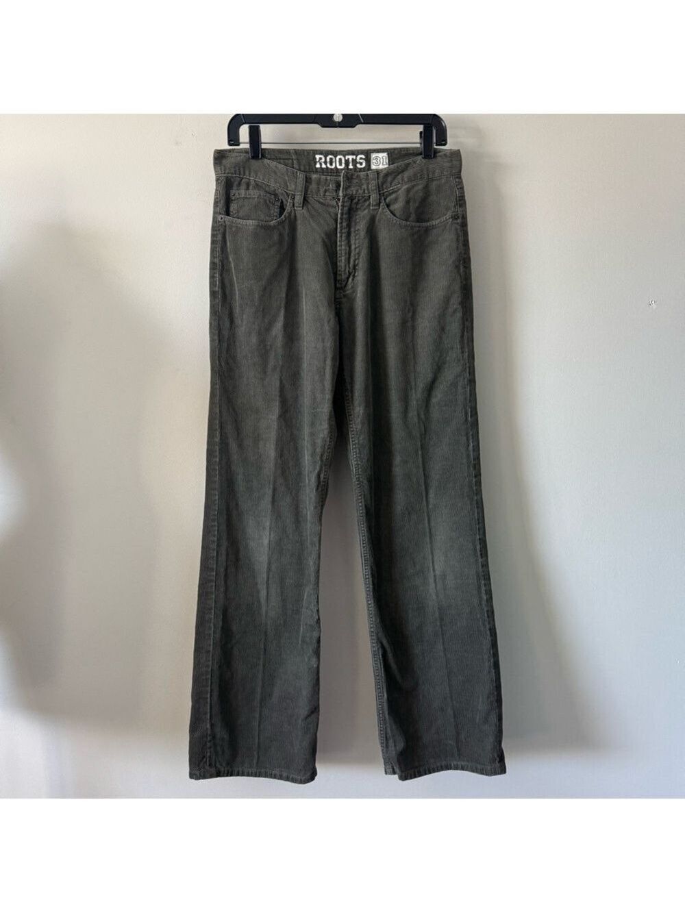 Roots Women's Corduroy Straight Leg Jeans size 31